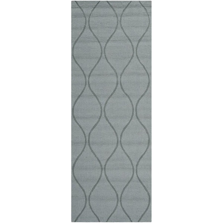 Safavieh Impressions Hand Loomed Runner Rug, Grey - 2 ft.-3 in. x 8 ft. IM508B-28